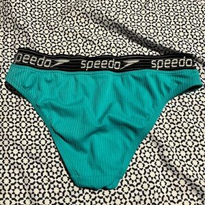 Speedo Blue and Black Bikini Swim